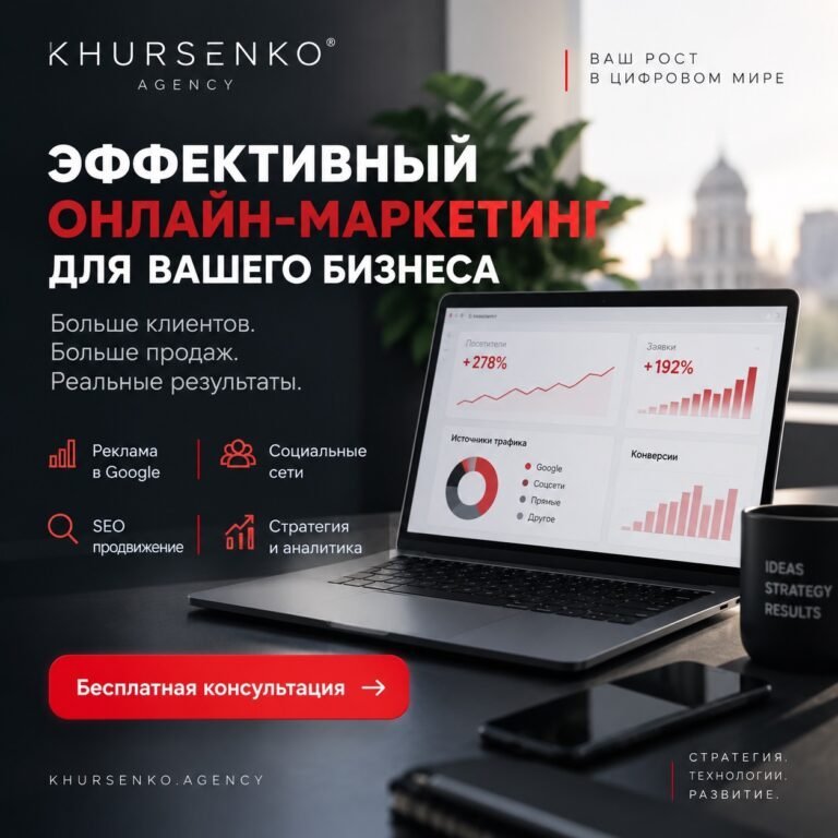 Khursenko Agency — комплексный маркетинг